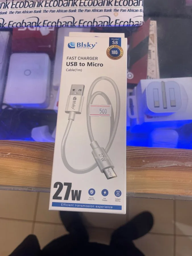 Blsky Cable USB To Micro available from i-Store Gambia