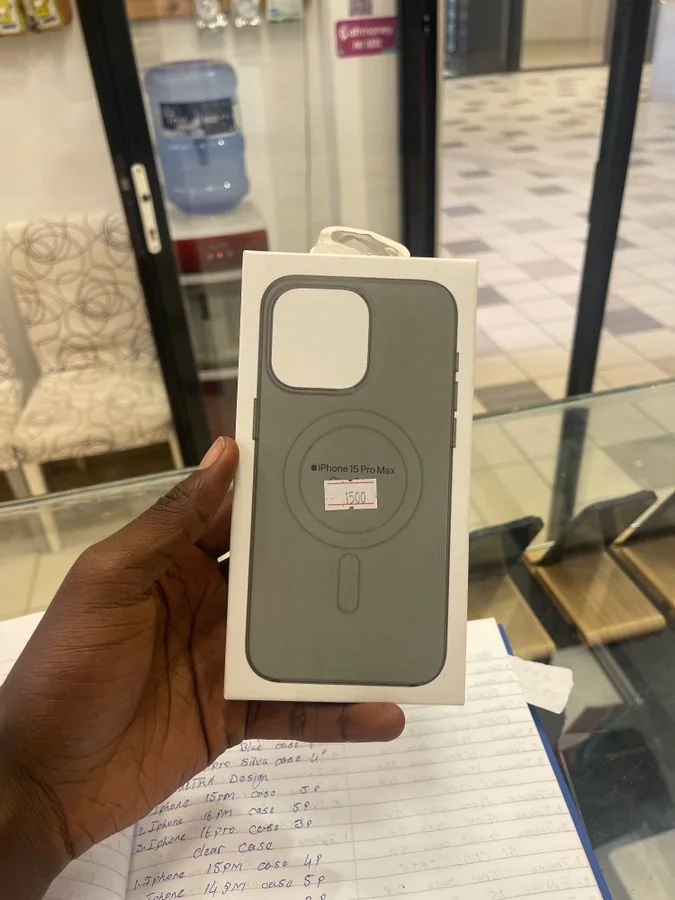 Clear Case 15 Pro Max available from i-Store Gambia