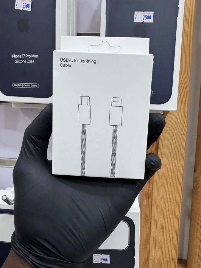 USB-C-L Cable 2m available from i-Store Gambia